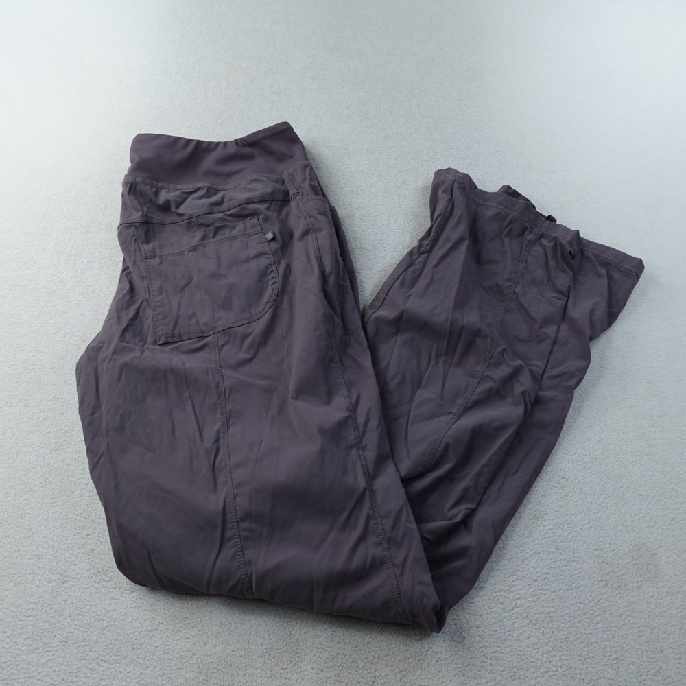 Mountain Hardwear Dynama 2 Ankle Pants Womens Large Purple Pull On Outdoors
